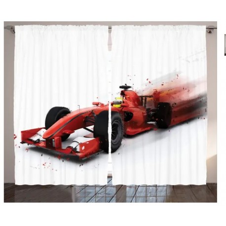 Пердета 3D, комплект, модел СЪСТЕЗАТЕЛНА КОЛА