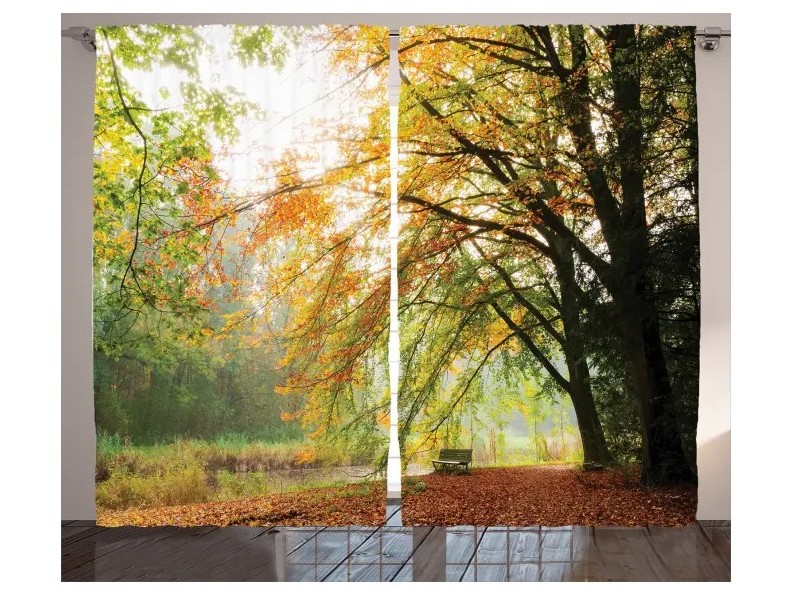 Пердета 3D, комплект, модел ЕСЕННО ДЪРВО