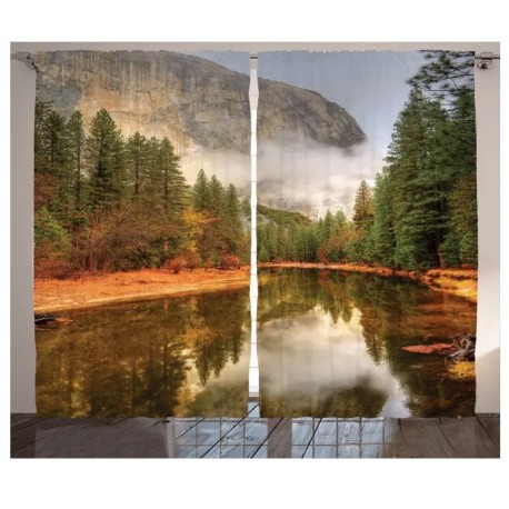 Пердета 3D, комплект, модел ЕСЕННО ДЪРВО