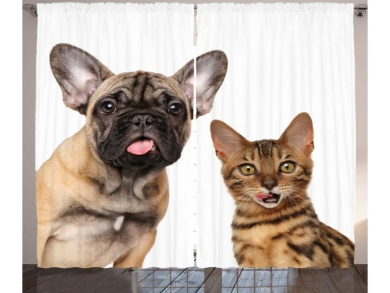 Детски пердета 3D, комплект, модел 021