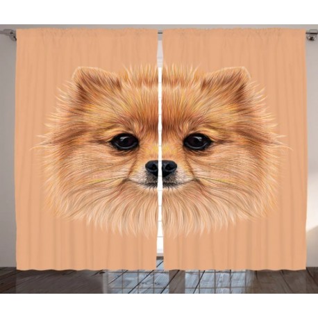 Детски пердета 3D, комплект, модел 030