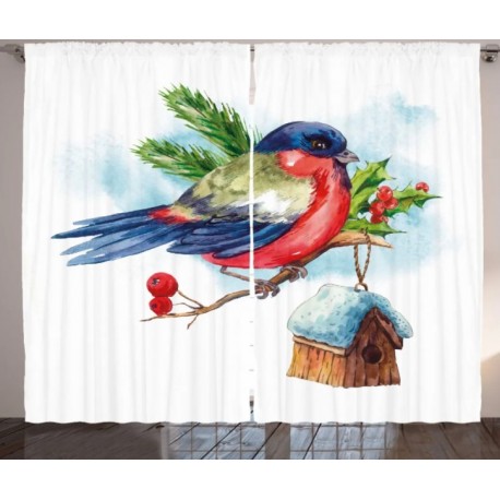 Детски пердета 3D, комплект, модел 038