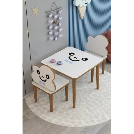 МОНТЕСОРИ СТОЛЧЕТА И МАСА КОМПЛЕКТ - Smile