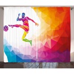 Детски пердета комплект - ШАМПИОН