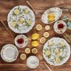 Сервиз за закуска 26 части от керамика Lemonade