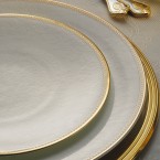 Порцеланов сервиз за 12 човека Coupe Paisley Gold