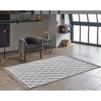 Килим с дълбок релеф 160х230 см. Deco Alvin светло сив