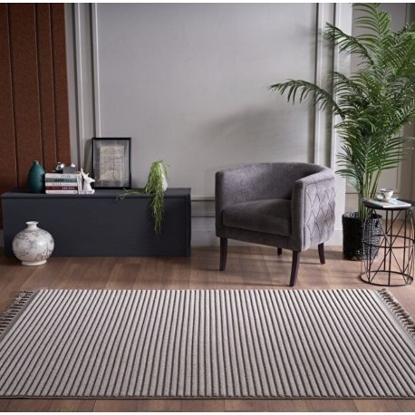 Килим с дълбок релеф 160х230 см. Deco Alvin бежов