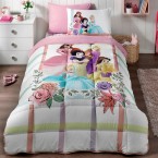 Детски комплект с олекотена завивка Princess Flowers