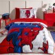 Детски комплект с олекотена завивка Spiderman Blue City