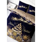 Спален комплект от памучен сатен в двоен размер - CHRISMAS