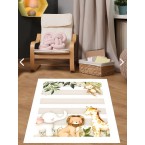 Детски килим с ефектна рисунка 160 х 230 см. Сафари