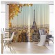 Плътни пердета комплект - АЙФЕЛОВА КУЛА есен