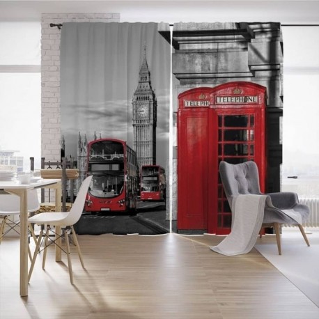 Плътни пердета комплект - БРЕЗИ ЕСЕН