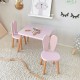 Комплект за активности маса и столче BEE SMART розово