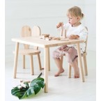 Комплект за активности маса и 2 столчета BEE SMART натурал