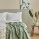 Двоен спален комплект от 100% памук Herbal + покривка за легло