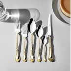 ПРИБОРИ ЗА ХРАНЕНЕ 36 части за 6 човека Lalezar gold