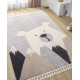 Релефен детски килим с ресни- 160 х 230 см. МЕЧО