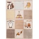 Килим за детска стая 140 х 200 см. Forest Animals