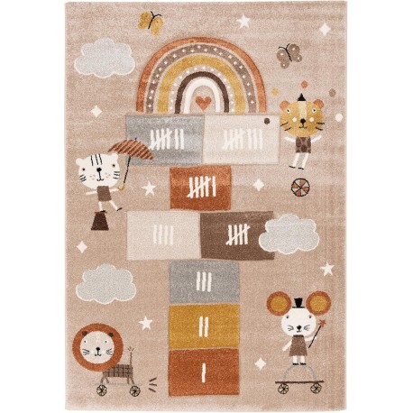 Килим за детска стая 140 х 200 см. Play World with Animals