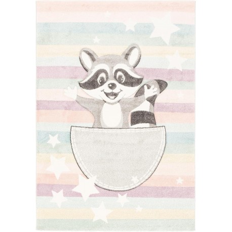 Релефен дебел килим за детска стая 160 х 230 см.Raccoon