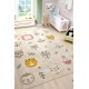 Детски килим в бежова гама ЗООПАРК 160 х 230 см.