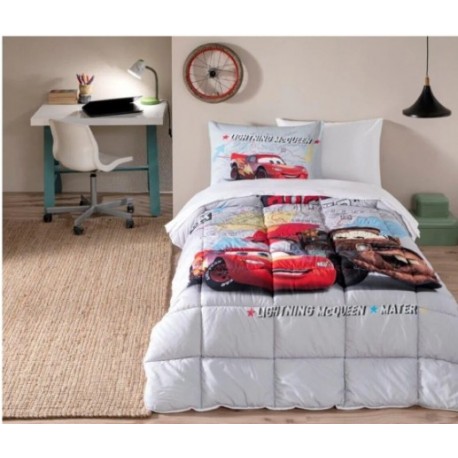 Детски комплект с олекотена завивка Cars Road