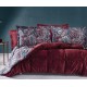 Комплект комфортна завивка и чаршафи Barlet бордо