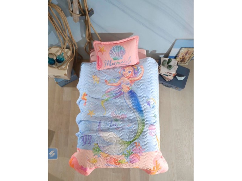 Покривка за детско легло с калъфка Aria