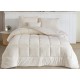 Комфортна двойна мека завивка комплект с калъфки- кремаво