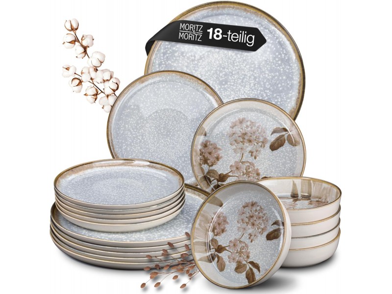 Сервиз от порцелан 18 части за 6 човека BLOSSOM