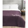 Pierre Cardin памучно одеяло 200x220 см. с лого - лилаво