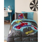 Детски комплект с олекотена завивка Spiderman Street