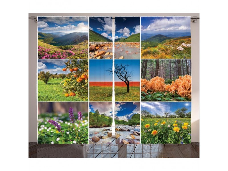 Пердета 3D, комплект, модел 0425