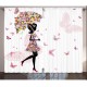 Детски пердета 3D, комплект Чадър