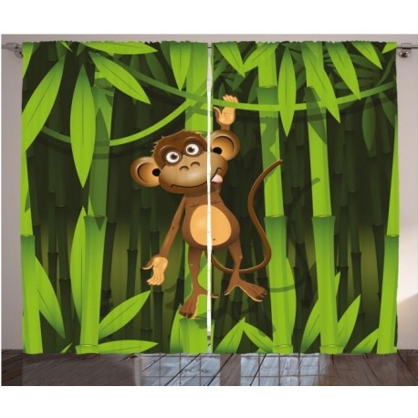 Детски пердета 3D, комплект, модел 0717