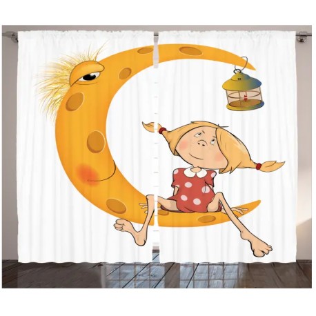 Детски пердета 3D, комплект 2030