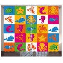 Детски пердета 3D, комплект 76912