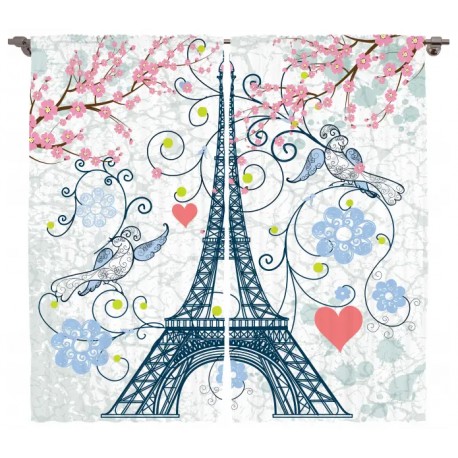 Детски пердета 3D, комплект 76914