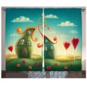 Детски пердета 3D, комплект 76916