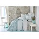 Спален комплект + Кувертюра+ Пике - Летен сет, бледо зелено
