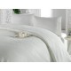 Комплект ПИКЕ , калъфки и чаршаф MIA кремаво